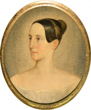 Portrait of Grand Duchess Maria Nikolaevna, Eldest Daughter of Nicholas I and Later Wife of Duke Maximilian Josephe Eugene of Leuchtenberg and Count Grigory Stroganov