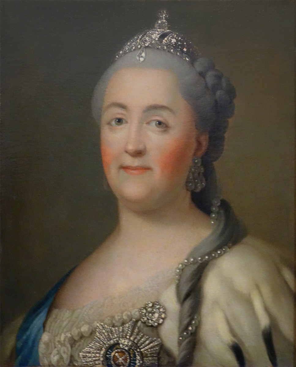Портрет императрицы Екатерины II, Genrikh Bukhgolts, 1772