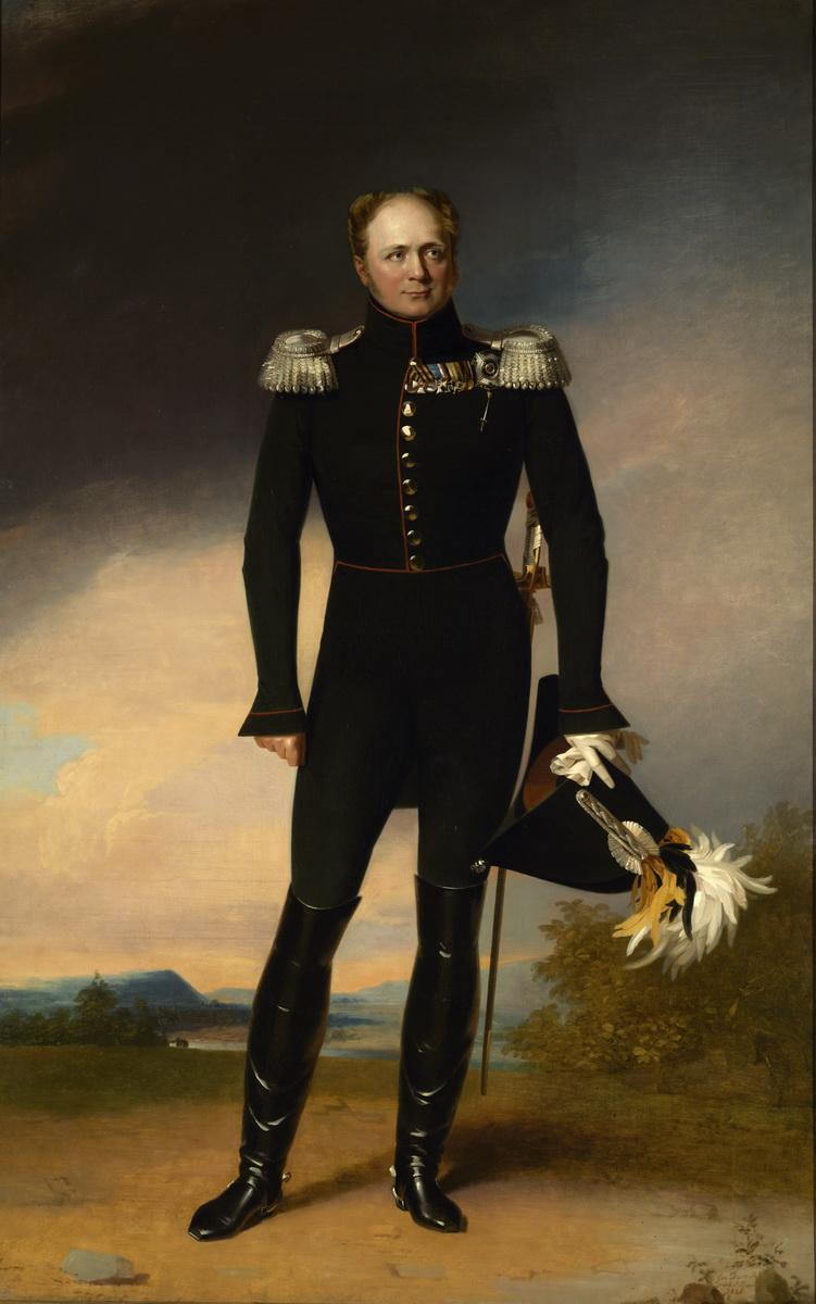 Портрет Александра I, George Dawe, 1825