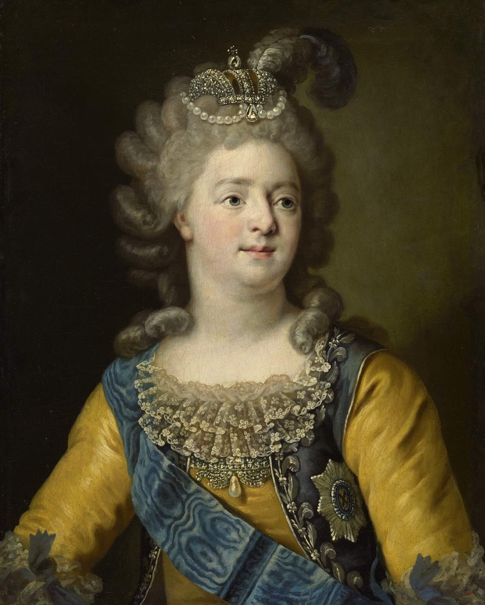 Портрет императрицы Марии Федоровны, Petr Drozhdin, after 1797
