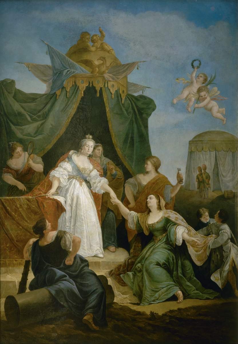 Вступление на престол Екатерины II, Francesco Fontebasso, 1762