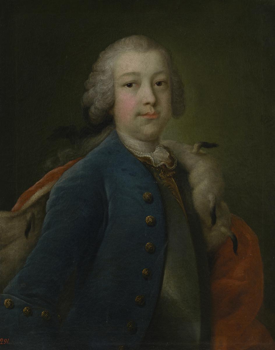 Портрет князя Б.-Л. А. Куракина, Groot Georg Kristofor, 1748