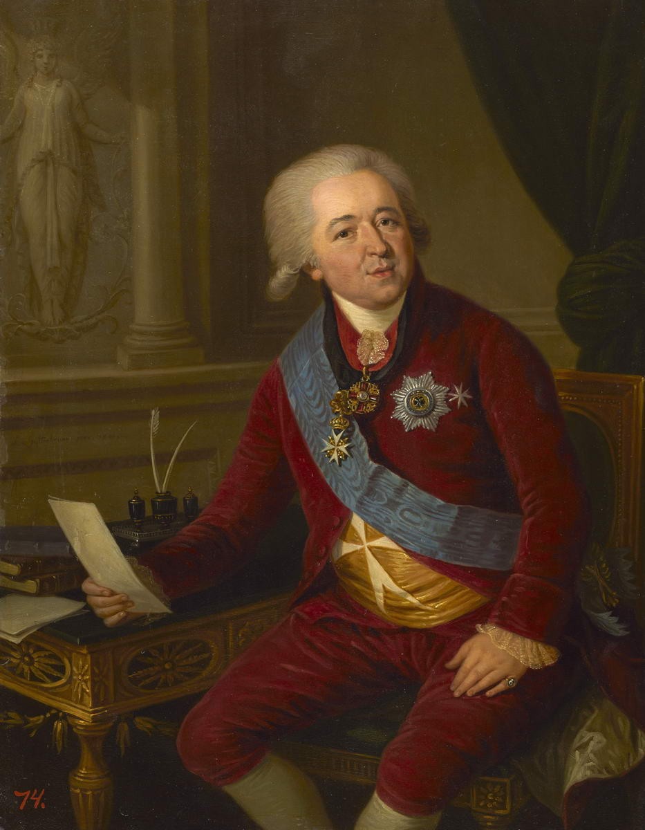 Портрет А. Б. Куракина, Ludwig Guttenbrunn, 1800
