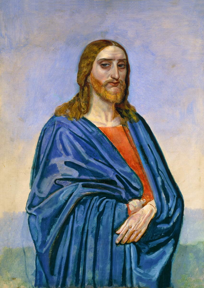 Фигура Христа (поколенная), Alexander Ivanov, 1833–1857
