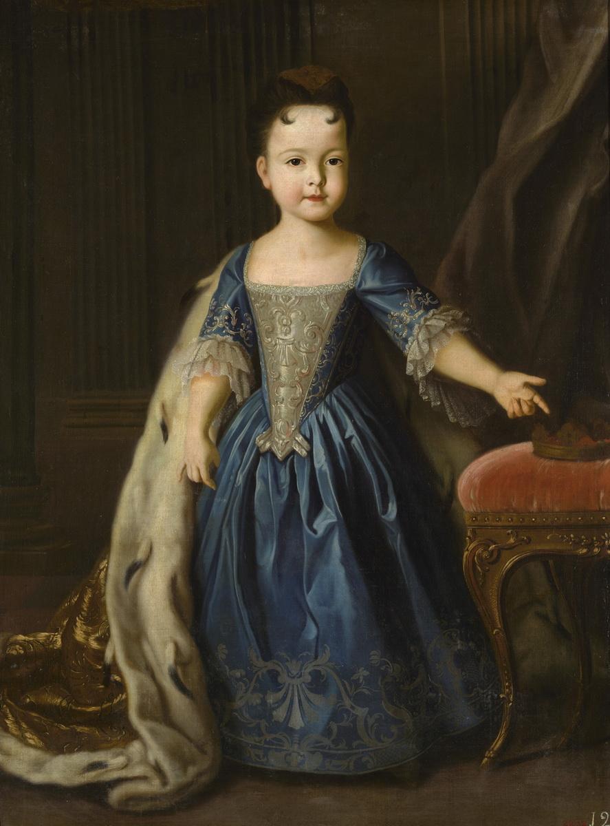 Портрет цесаревны Натальи Петровны, Louis Caravaque, 1722 (?)