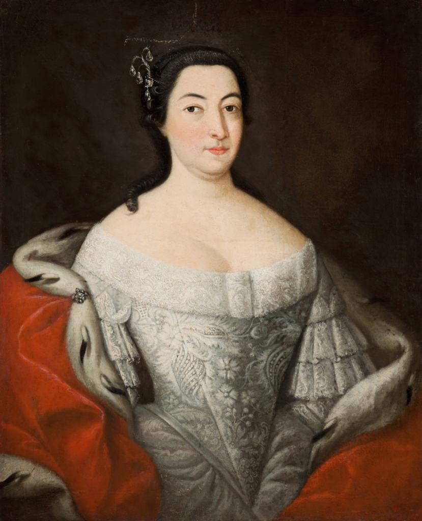 Портрет царевны Екатерины Иоанновны, Louis Caravaque, mid-1710s