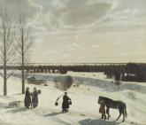 Winter Landscape (Russian Winter)