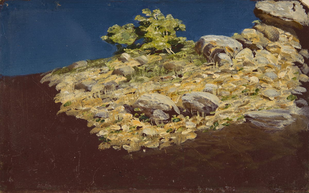 Горный склон. Крым, Arkhip Kuindzhi, between 1885 and 1890