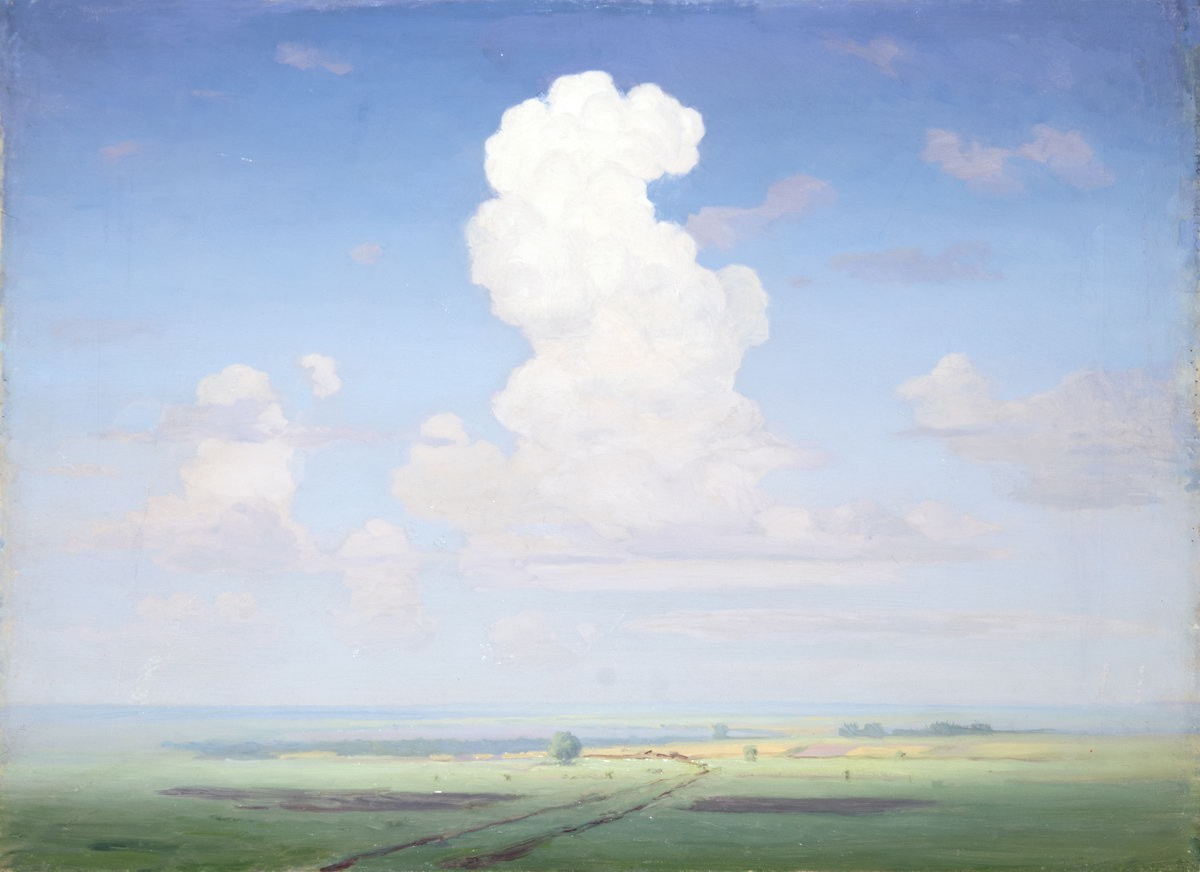Облако над степью, Arkhip Kuindzhi, 1890s