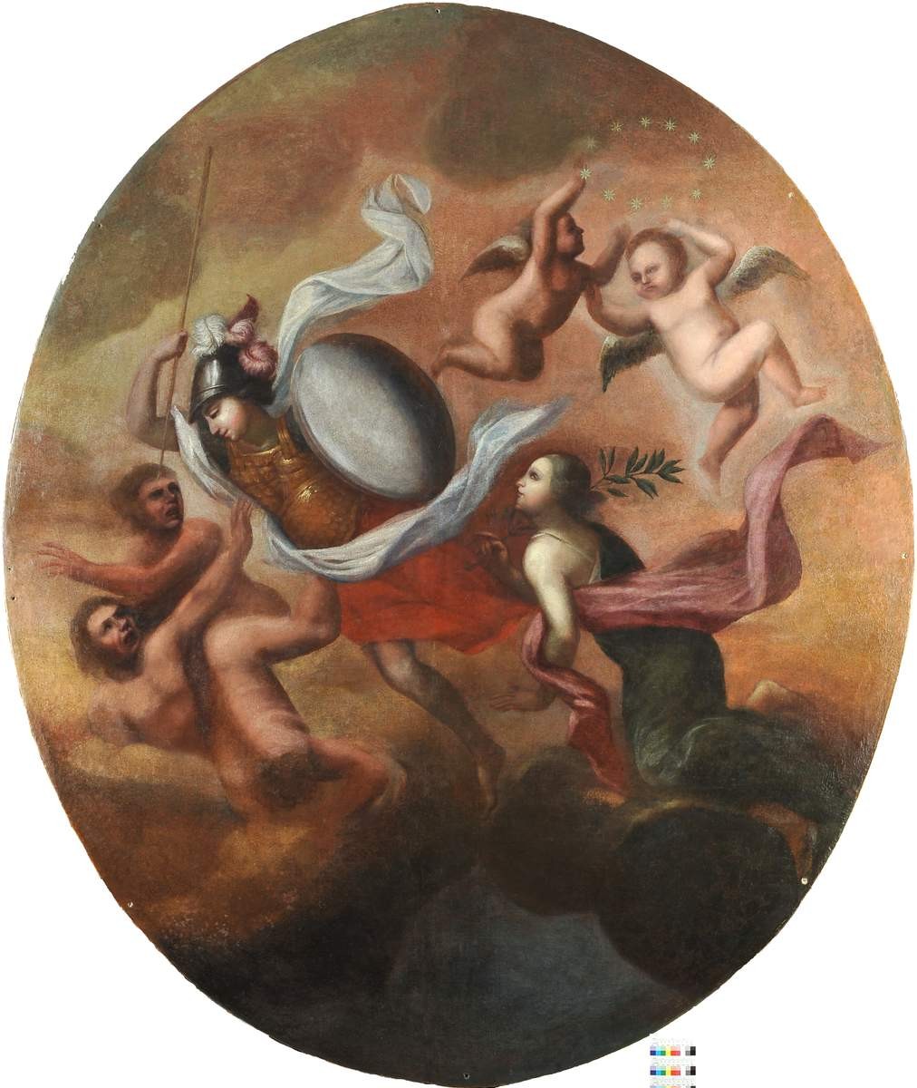 Плафон «Триумф Минервы», early 18th century