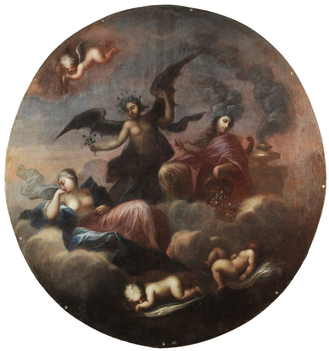 Плафон «Торжество Морфея», early 18th century