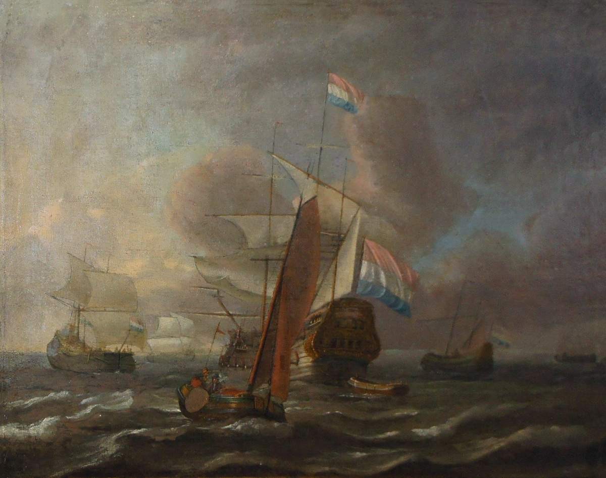 Морской пейзаж, early 18th century