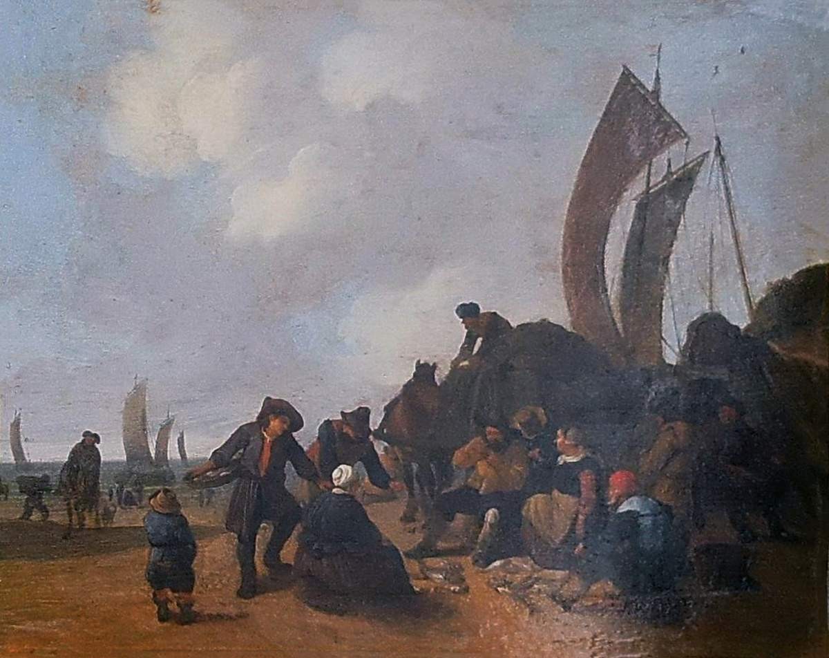 Морской пейзаж, 17th – early 18th century (?)