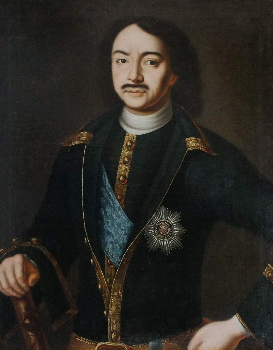 Портрет Петра I, XVIII в