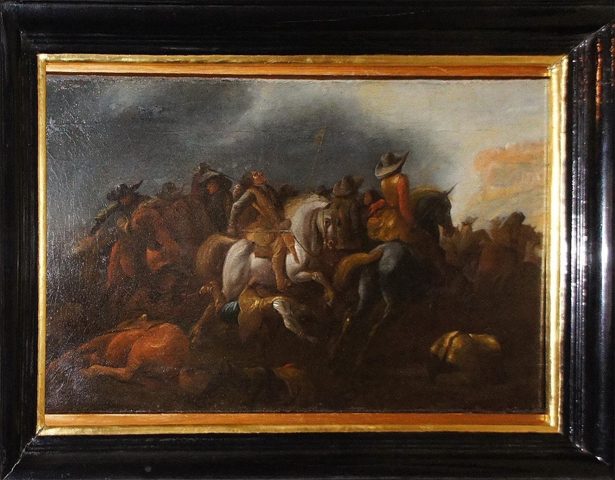 Кавалерийское сражение, mid-17th century