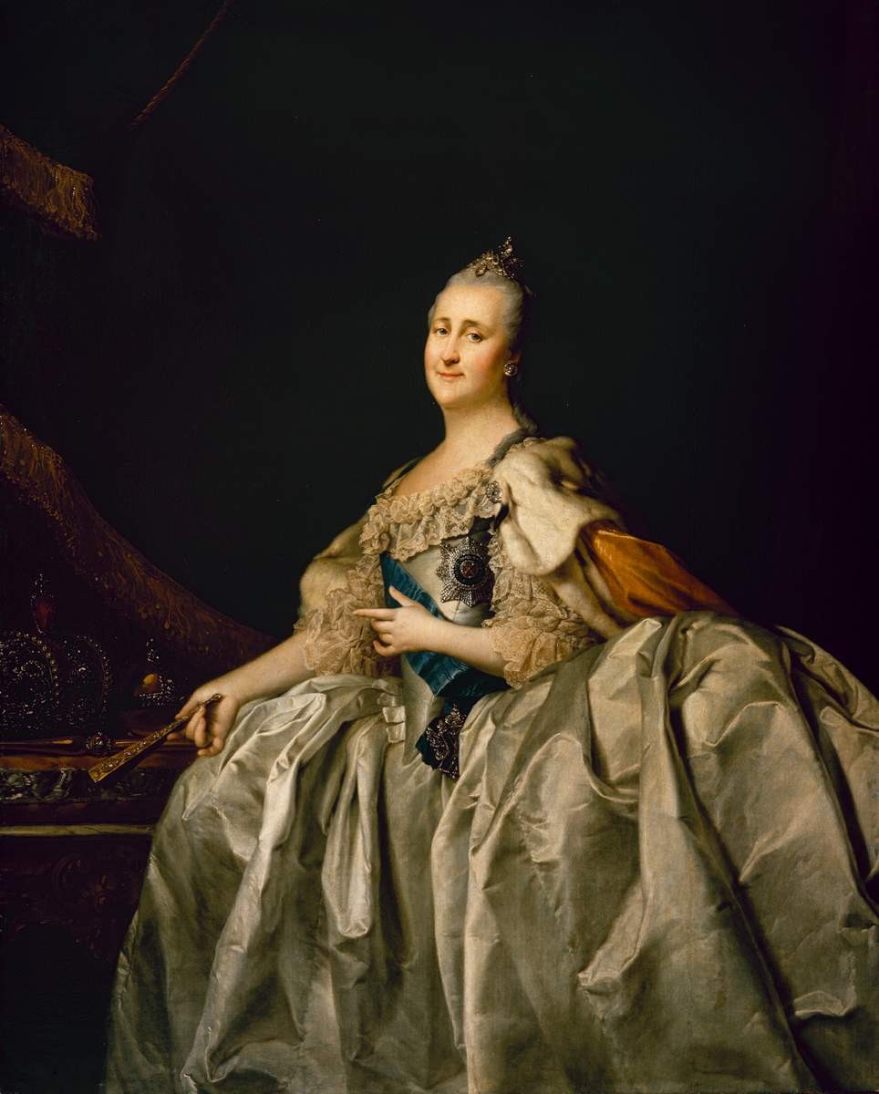Портрет Екатерины II, Dmitry Levitzky, 1782