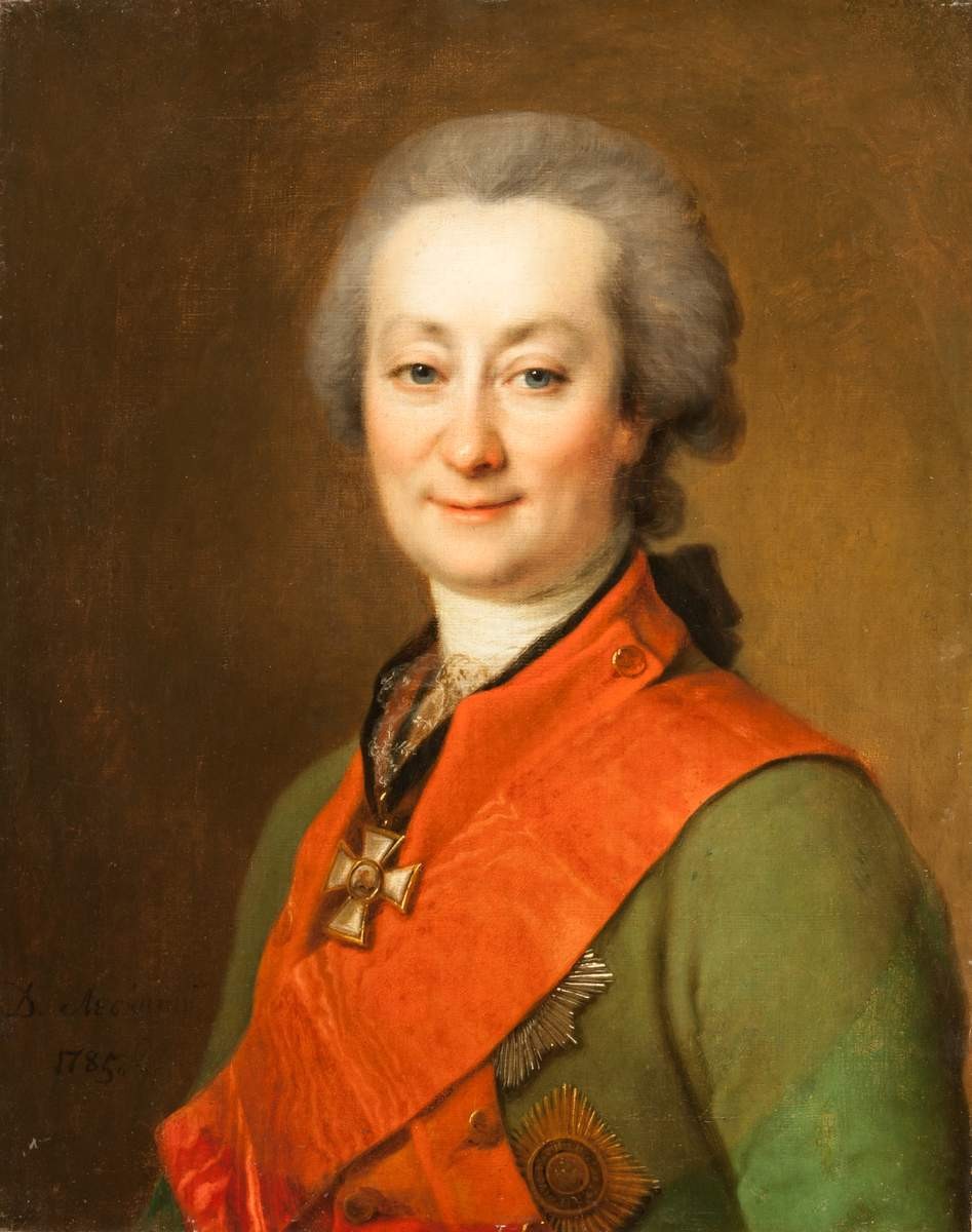 Портрет генерал-аншефа графа Ф. Г. Орлова, Dmitry Levitzky, 1785