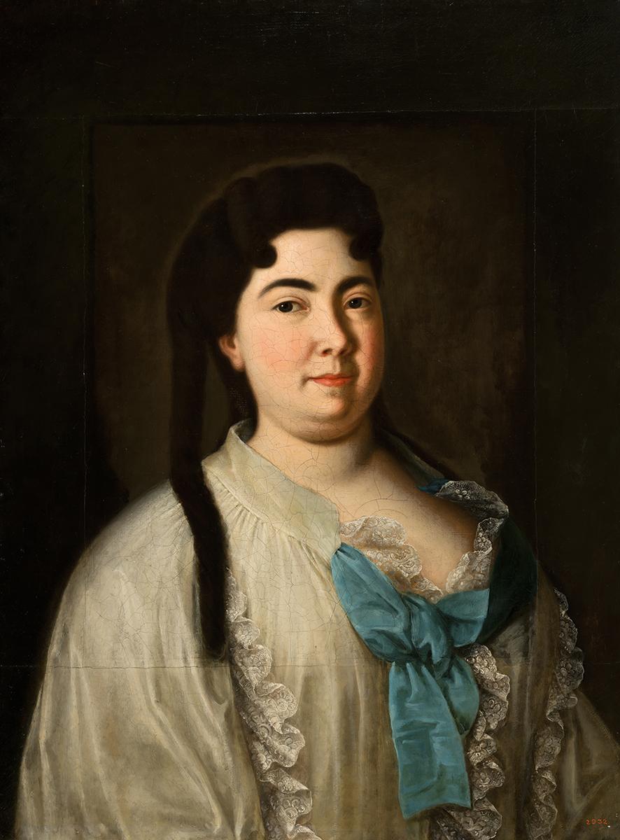 Портрет Екатерины I в пеньюаре, Louis Caravaque, 1717 (?)