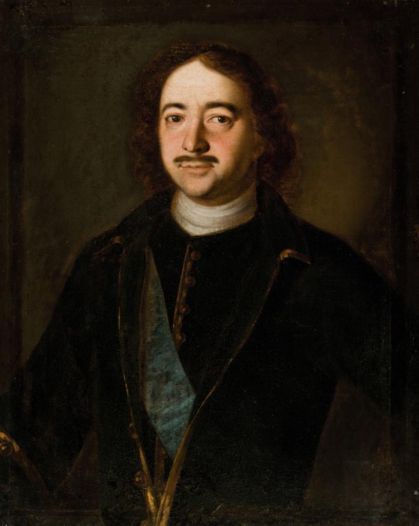 Портрет Петра I, Louis Caravaque, late 1717