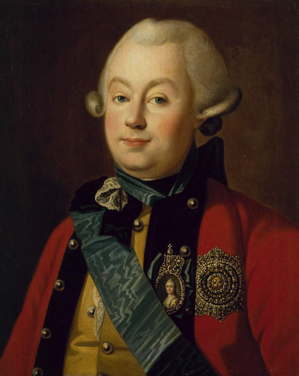Портрет графа Г. Г. Орлова, no earlier than 1768
