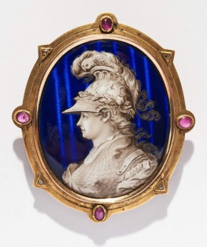 Портрет императрицы Екатерины II в образе Минервы