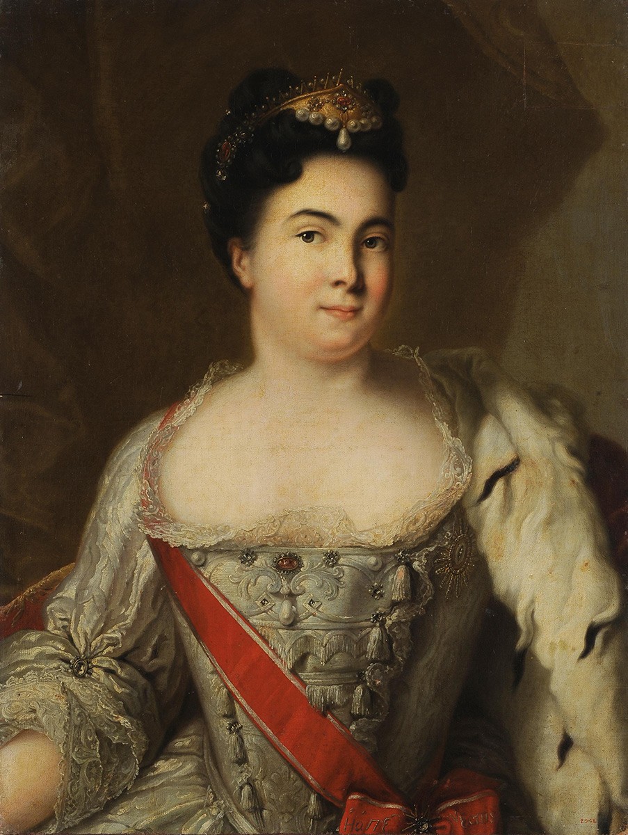 Портрет Екатерины I, 18th century