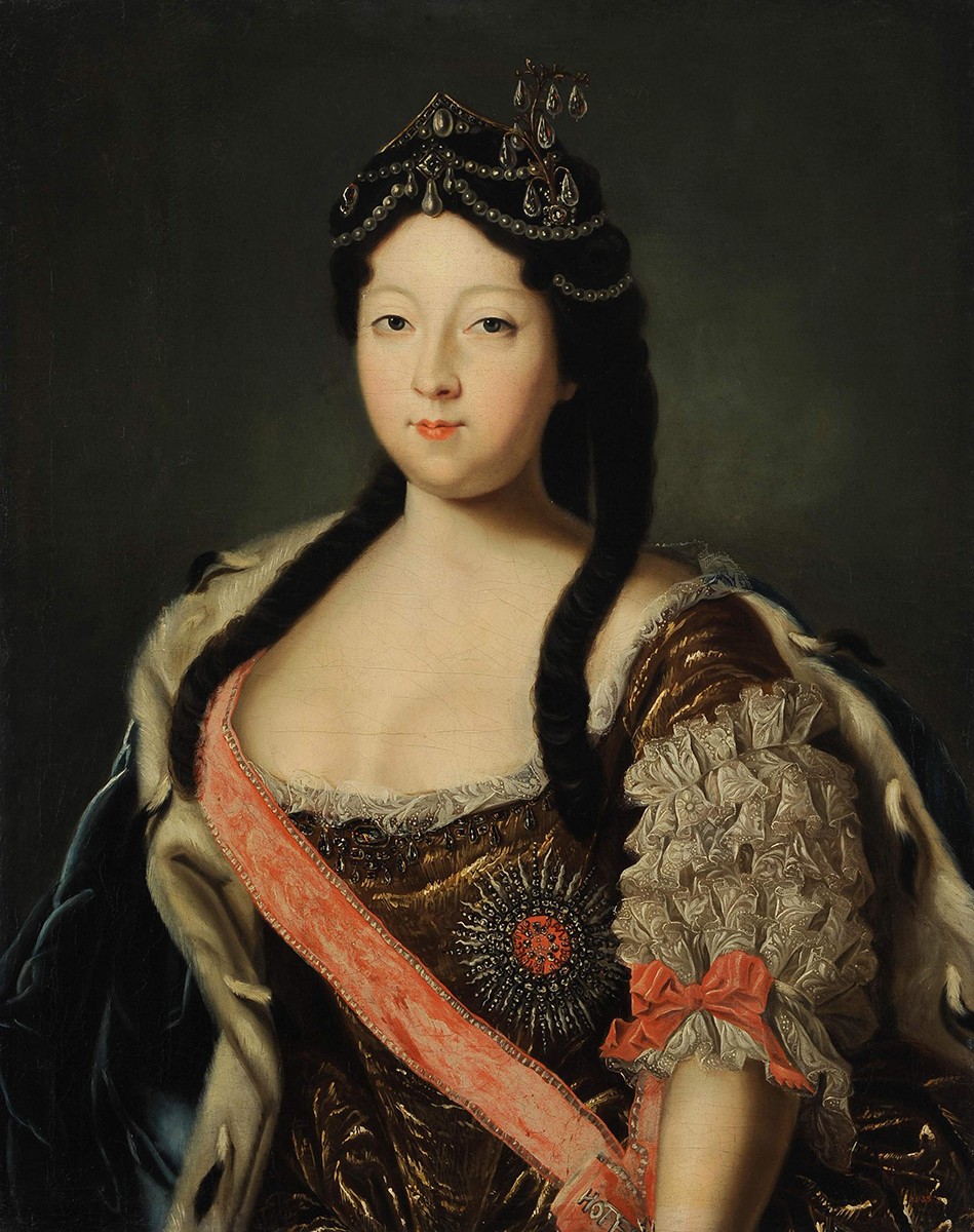 Портрет царевны Анны Петровны, first half of the 18th century