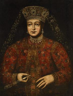 Портрет царицы Марфы Матвеевны