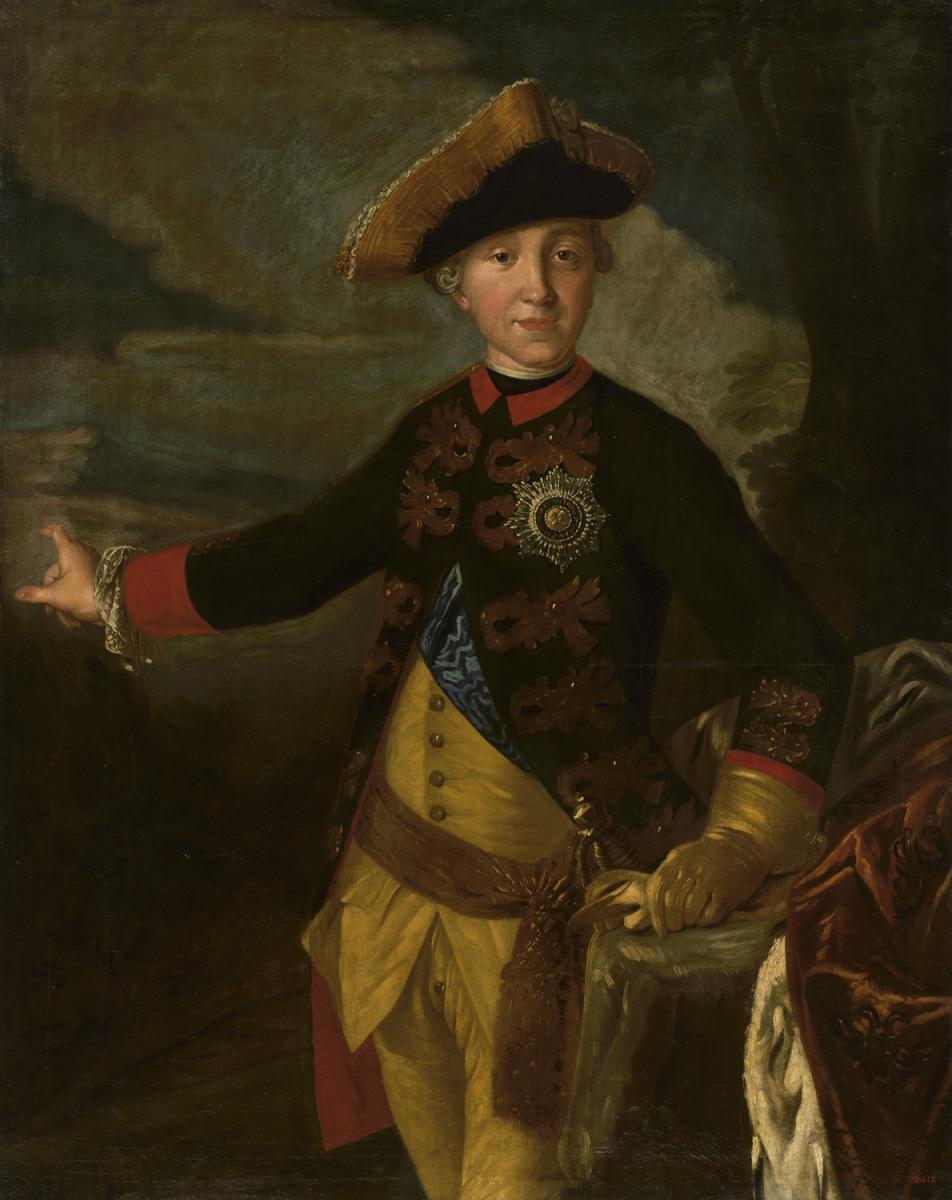 Портрет императора Петра III, early (no later than 28 June) 1762