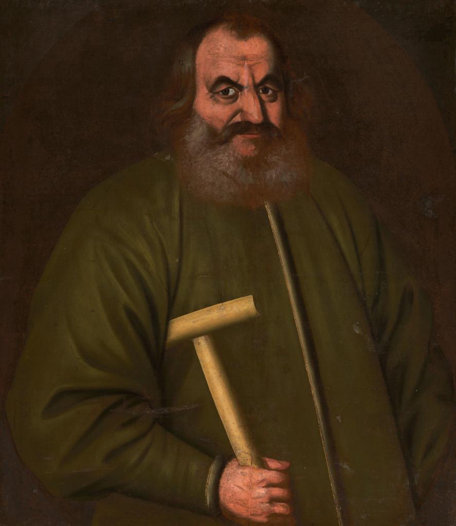 Портрет «патриарха» Милака – боярина Матвея Филимоновича Нарышкина, between 1688 and 1692. no later than 1692 (?)