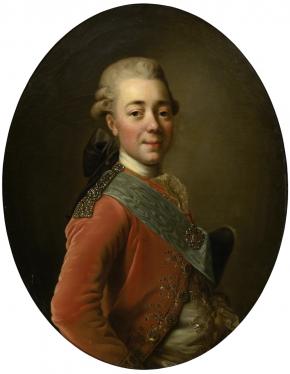 Portrait of the Grand Duke Paul Petrovich