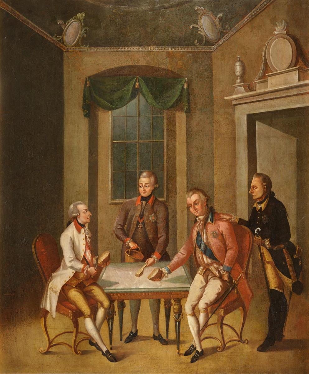 Раздел Польши. Аллегория, first quarter of the 19th century