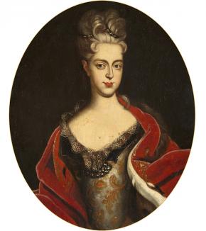 Портрет Шарлотты Кристины Софии, рожденной принцессы Брауншвейг-Вольфенбюттельской, жены царевича Алексея Петровича