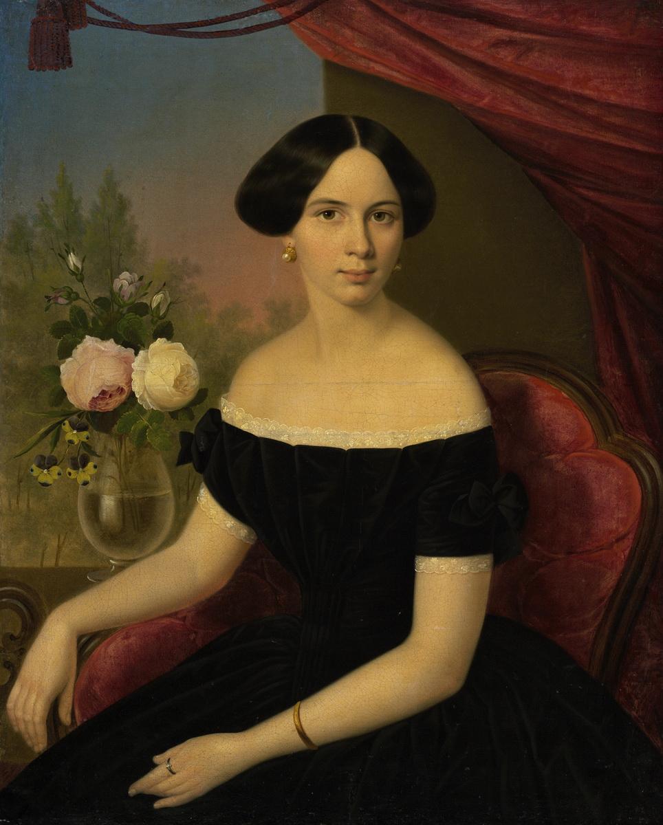 Женский портрет, late 1840s – early 1850s