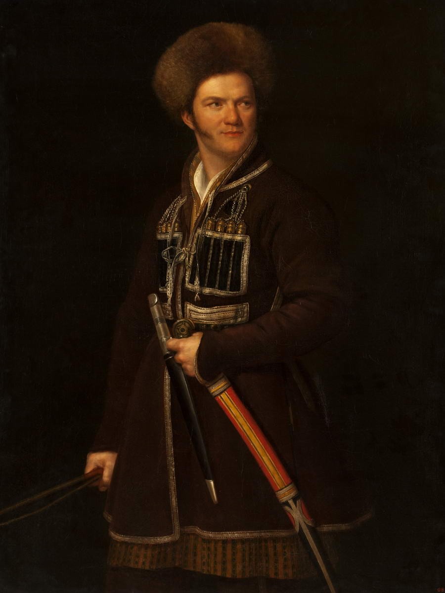 Автопортрет, Alexander Orlowski, late 1810s – early 1820s