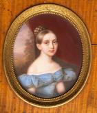 Portrait of Grand Duchess Olga Nikolaevna (1822-1892), daughter of Emperor Nicolas I