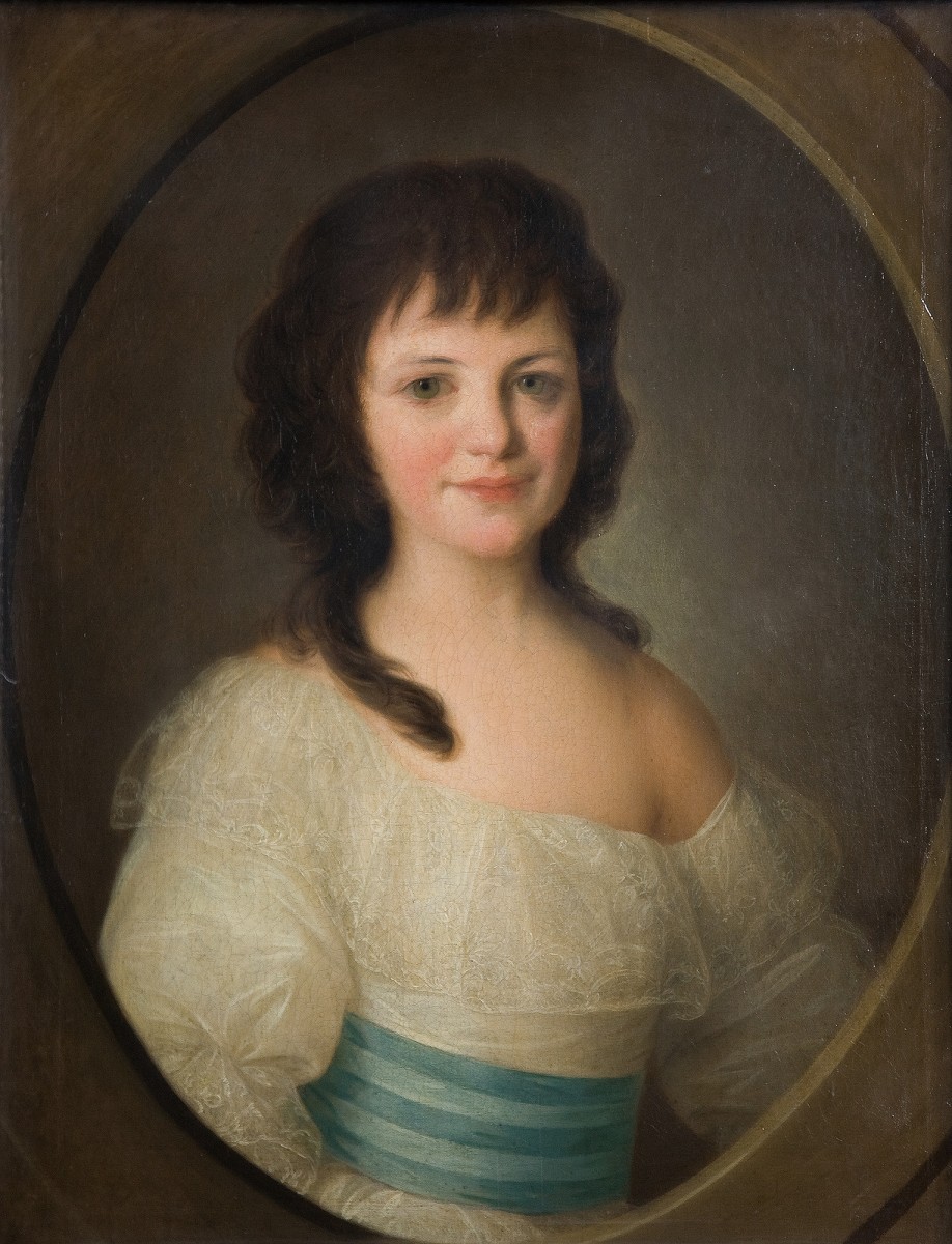 Портрет графини П. А. Воронцовой в детстве, Fyodor Rokotov, early 1790s