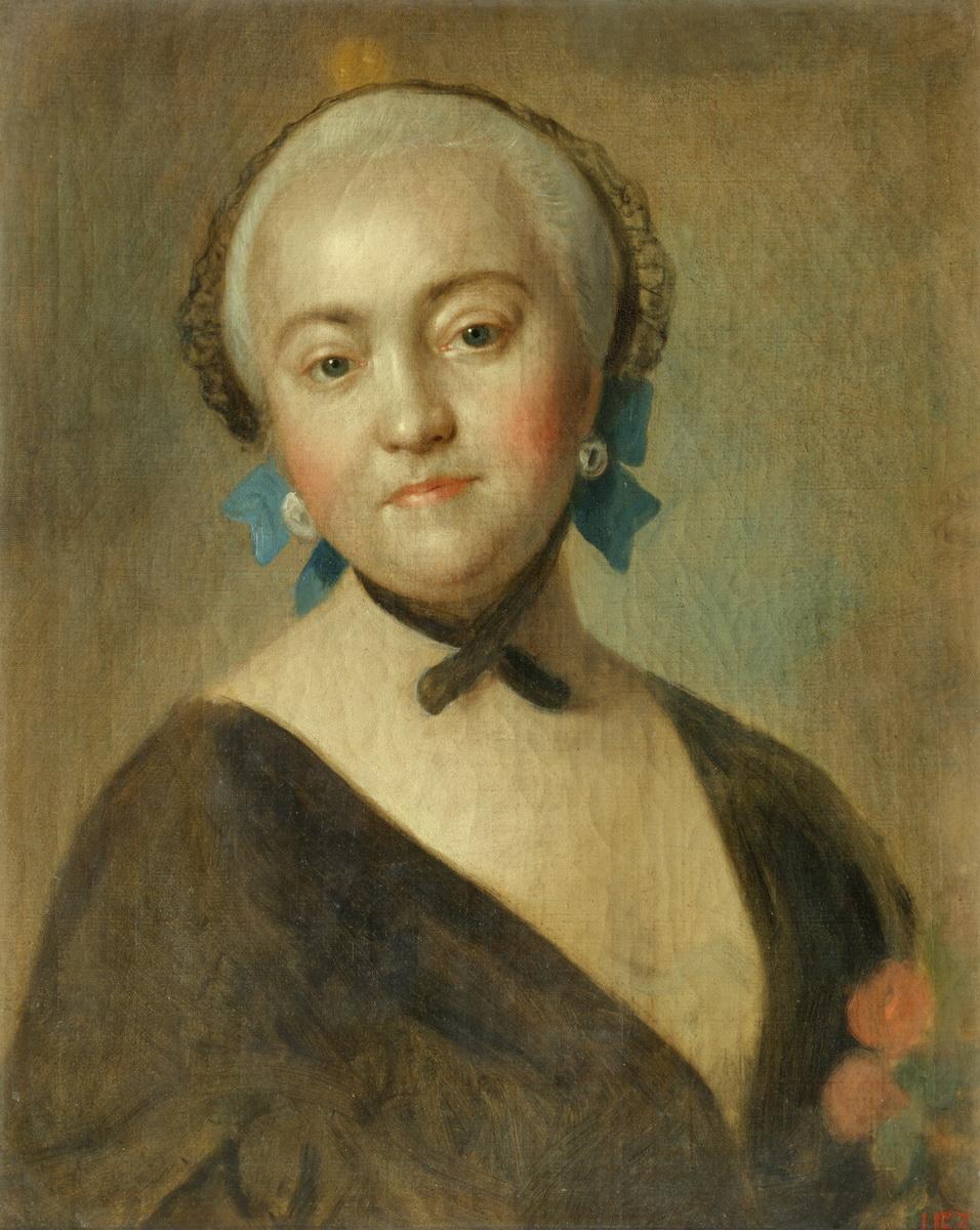 Портрет императрицы Елизаветы Петровны, Rotari Pyetro Antonio, Между 1756 и 1761. Не окончен