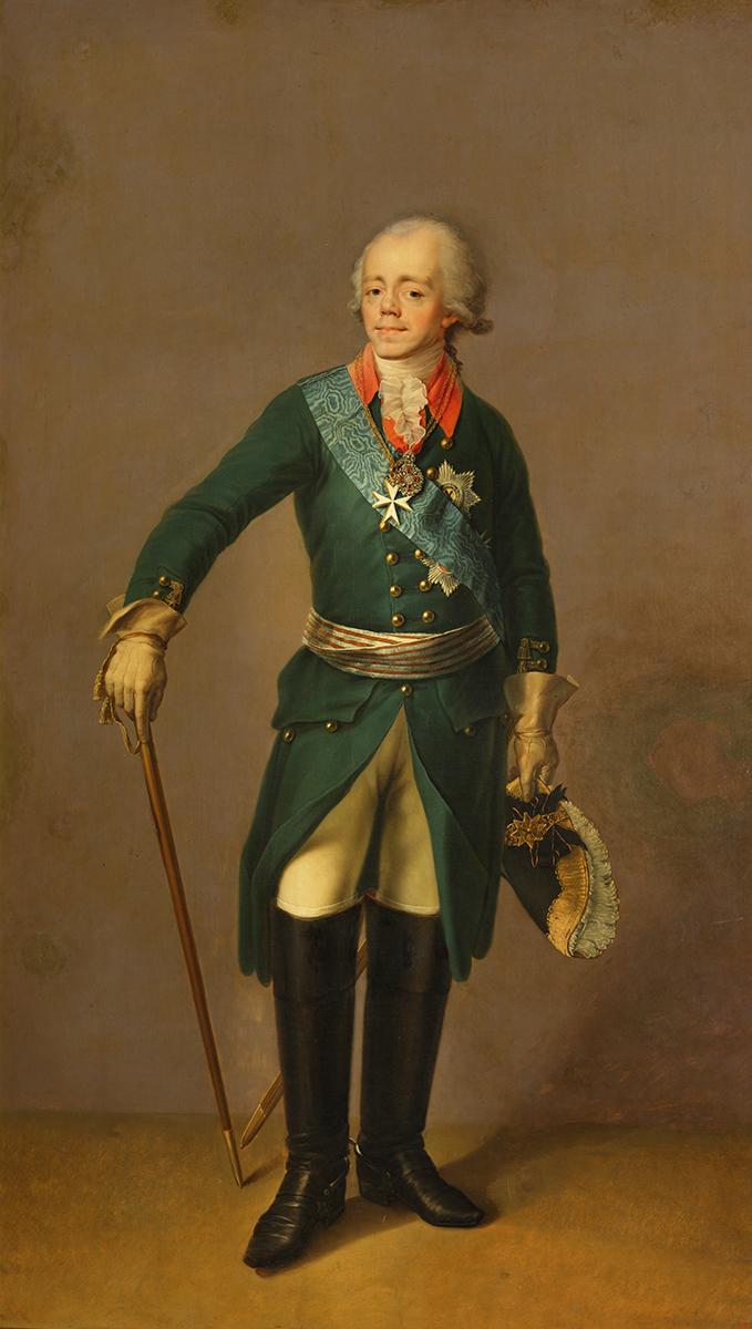 Портрет Павла I в рост, Stepan Shchukin, 1797–1798 (?)