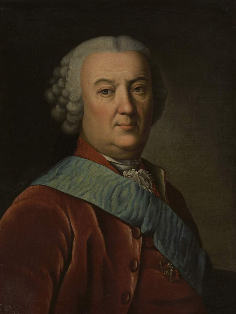 Портрет адмирала Ивана Лукьяновича Талызина (1700–1777), Grigory Serdyukov, third quarter of the 18th century