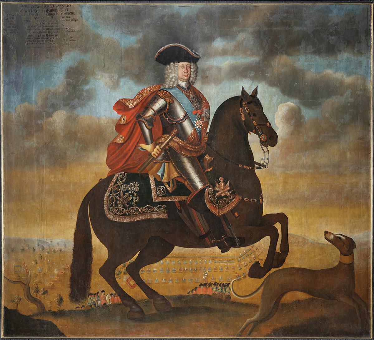 Портрет фельдмаршала графа Бориса Петровича Шереметева, Karl Schurmann, no earlier than 1710
