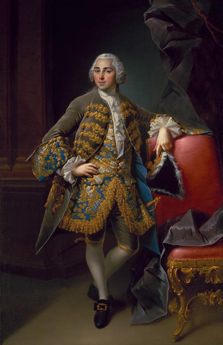Портрет Н. А. Демидова, Lui Toke, 1766–1768