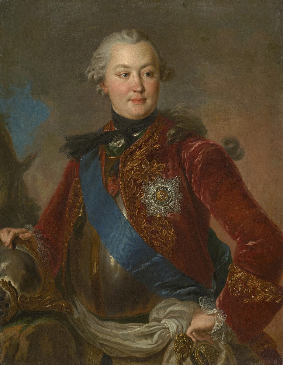 Портрет графа Г. Г. Орлова, Stefano Torelli, no earlier than 1763
