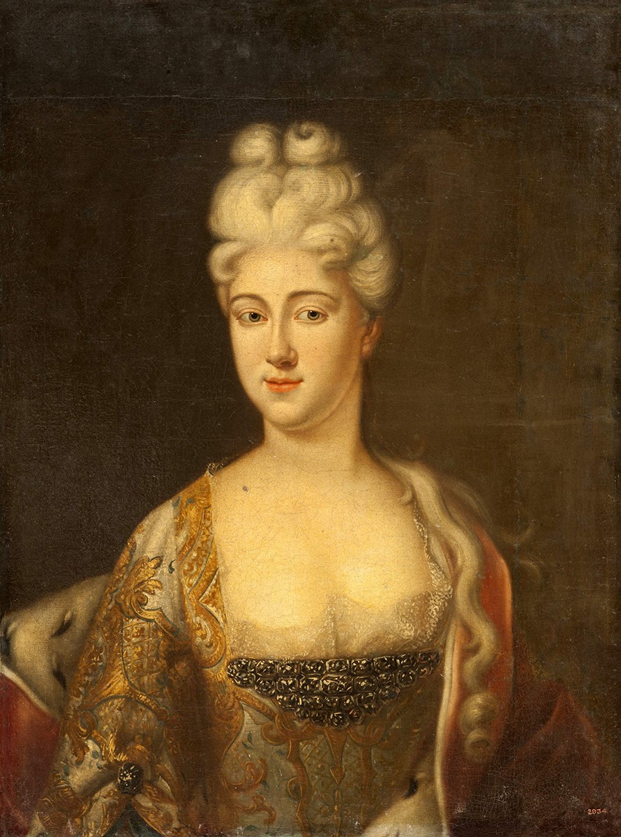 Портрет принцессы Шарлотты-Софии (1694–1715), Trifonov (?); Nikolay Ivanovich, no later than 1847