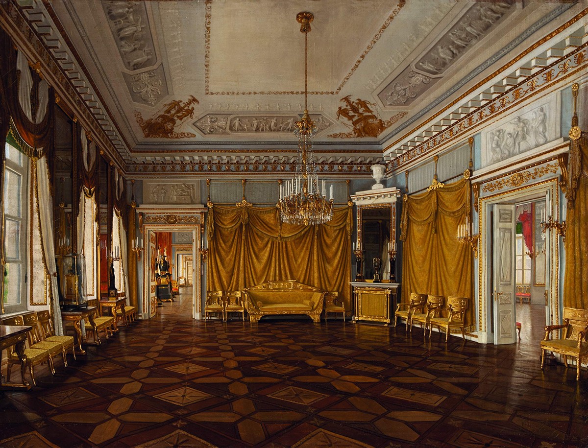 Гостиная в Аничковом дворце, Tutukin, Pyotr, no later than 1846