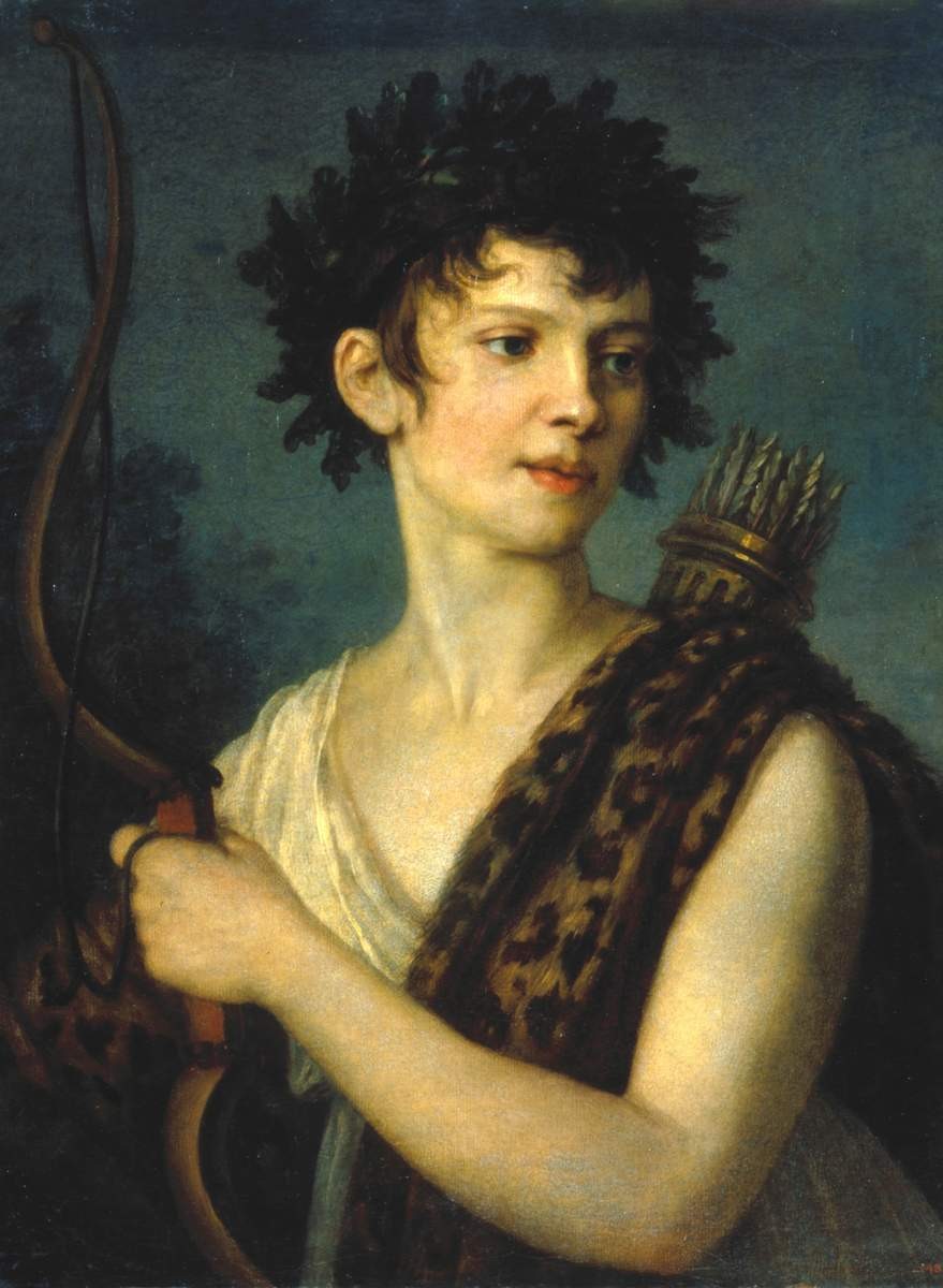 Портрет Е. И. Колосовой, Alexander Varnek, early 1800s