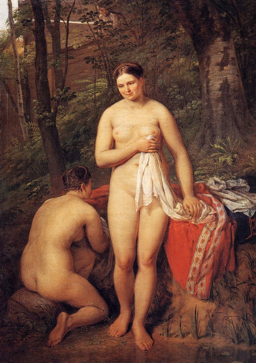 Купальщицы, Alexey Venetsianov, 1829