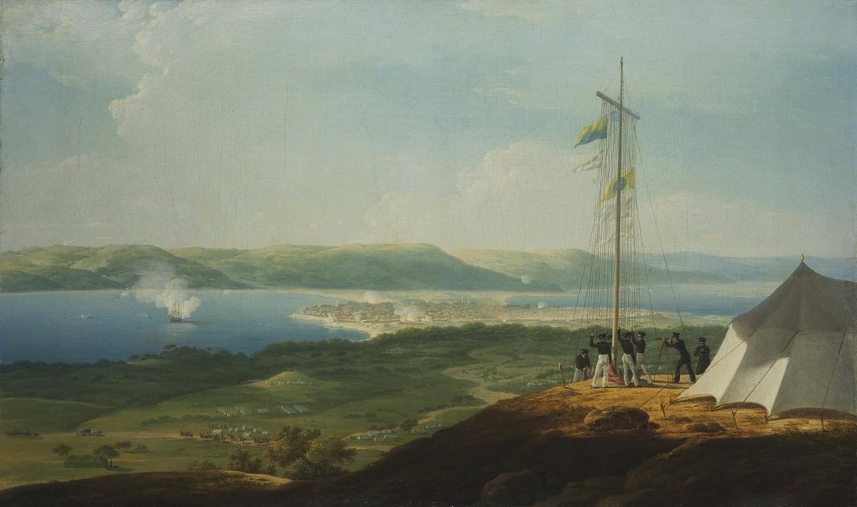 Вид военного телеграфа под Варною, Maxim Vorobiev, 1829