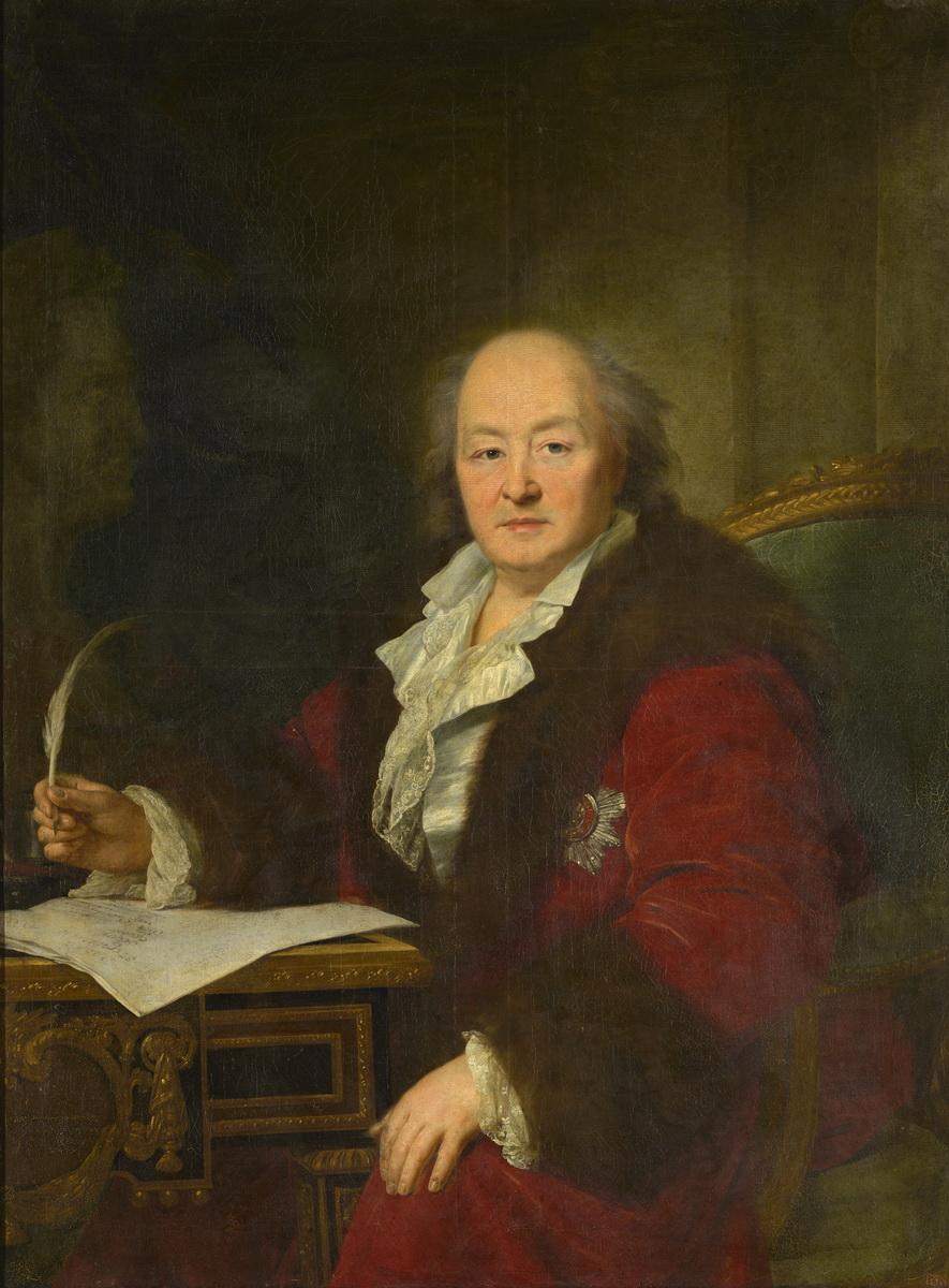 Портрет И. П. Елагина, Jean-Louis Voille, no earlier than 1789