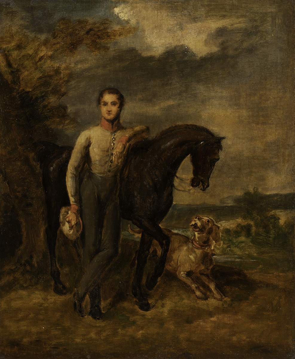 Портрет неизвестного офицера, Vasily Andreevich Tropinin, 1820s